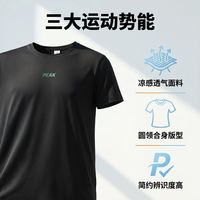 匹克 凉感速干 圆领短袖T恤
