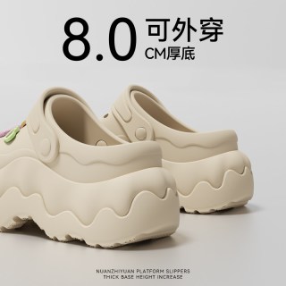 杜晨 手术室洞洞鞋女款2025新款护士专用防滑防臭包头凉拖女外穿