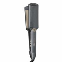 conair 电陶瓷直发器 5cm宽板 5档温控最高455度 15秒速热 直卷两用造型器 金属灰色 适合所有发质