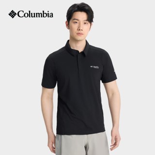 Columbia 2026春夏新款 哥伦比亚 男清凉速干衣防晒钛金短袖POLO衫T恤
