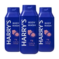 HARRY'S 男式沐浴露,无花果香味,18 盎司(约 510.3 克),3 件装