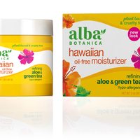alba BOTANICA 日用无油保湿面霜 透明质酸维生素E 收缩毛孔补水 芦荟绿茶 85g