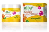 alba BOTANICA 日用无油保湿面霜 透明质酸维生素E 收缩毛孔补水 芦荟绿茶 85g