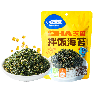 小鹿蓝蓝 拌饭海苔碎*1袋100g