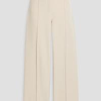 S MAX MARA 棉混纺斜纹直筒裤 女士休闲裤