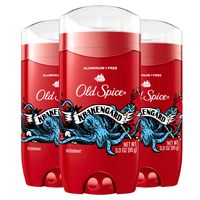 Old Spice 男士无铝体香膏 24小时持久除臭 柑橘木质清新香型 3支装