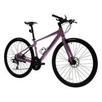 格莱仕 飓风 24速油压碟刹 乌梅紫 700C*48cm 公路自行车