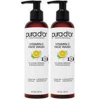 pura d'or 金标 维C抗氧化洁面乳 温和清洁提亮肤色 保湿滋养 适合各种肤质 473ml