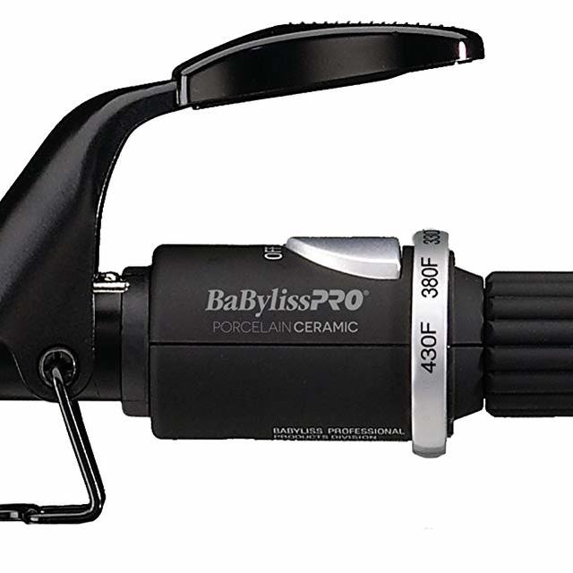 BaBylissPRO 陶瓷卷发棒 1cm专业美发器 430度高温定型 负离子顺滑亮泽 适合多种发质 沙龙级造型工具