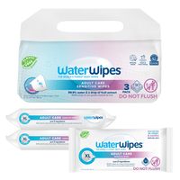 WaterWipes 成人身体私密护理湿巾 99.9%纯水无香低敏 植物基材质 90抽3包