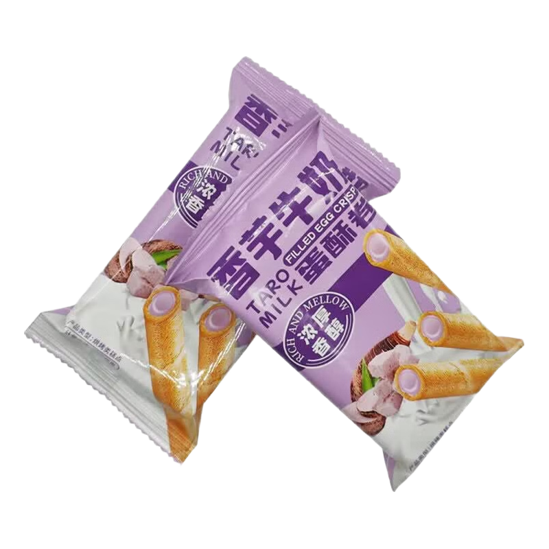 麦酥园 香芋牛奶蛋酥卷 800g 饼干