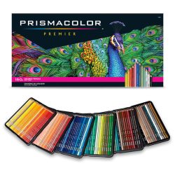 Prismacolor 柔芯150色油性彩铅大师级套装 木质彩色铅笔