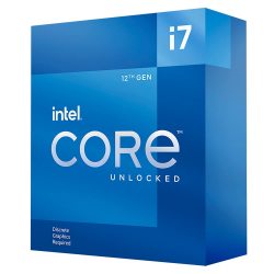 Intel 英特尔 酷睿i7 12代 i7-12700KFCPU处理器 台式机处理器 集成显卡 12核20线程 5.0GHz游戏处理器