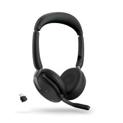 Jabra 捷波朗 无线立体声耳机 蓝牙降噪 ClearVoice技术 混合ANC 微软Teams认证 黑色