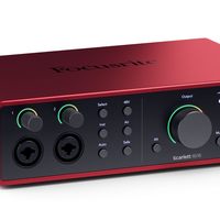 Focusrite Scarlett 16i16 第 4 代 USB 音频接口,用于作曲、音乐制作、录音和播客 - 高保真、录音室品质录音和所有录音所需的软件