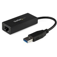 StarTech.com USB 3.0 到千兆以太网适配器 - 10/100/1000 NIC 网络适配器 - USB 3.0 笔记本电脑到 RJ45 LAN (USB31000S)