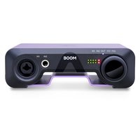 APOGEE Boom USB 音频接口，适用于音乐家、播客和流媒体 - 具有录音室麦克风前置放大器、零欧姆耳机放大器、Ableton Live Lite，附带免费的 Apogee 插件