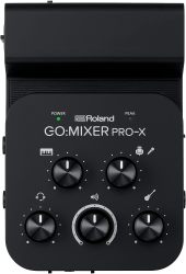 Roland 罗兰 手机音频混音器 掌上便携7路输入 XLR幻象供电 直播录音视频制作 iOS安卓通用 4通道专业调音台