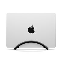 twelve south 立式笔记本电脑支架BookArc Flex 适用16英寸苹果MacBook 自适应调节助散热节省空间 防滑稳固 黑