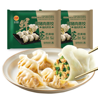 正大食品 荠菜猪肉饺子1380g*2袋