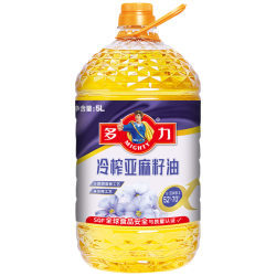 多力 冷榨工艺 5L 亚麻籽油