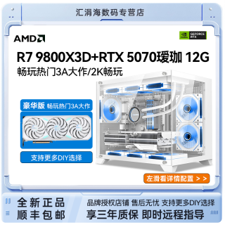 百亿补贴：七彩虹 AMD DIY电脑主机（R5 9600X、RTX 5070 12G、B650M、16G、512G）