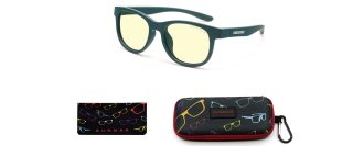 Gunnar 儿童防蓝光护目镜 4-8岁适用 65%蓝光阻隔 尼龙圆框