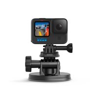 GoPro 三脚架相机支架 可调节的 吸盘式 黑色