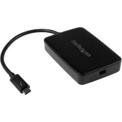 StarTech.com Thunderbolt 3到双显示端口转换器 – 4K分辨率， 60 赫兹 – 仅适用 Windows  – 显示器转换器 – DP转换器TBT3TBTADAP Thunderbolt 2