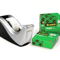 SCOTCH 透明胶带底座 包括 1 卷 Scotch Magic 胶带 Scotch C60-ST4 Schwarz / Silber