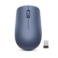 Lenovo 联想 530无线鼠标 2.4GHz USB接收器 1200DPI光学传感器 办公轻量便携 左右手通用 深渊蓝