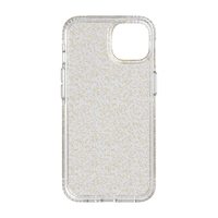 tech21 Tech 21 手机基本保护套 iPhone 13 抗菌 TPU PET膜材料 手机保护套 男女通用 金色闪粉 12英尺跌落保护 闪粉手机保护套 全息手机保护套 自清洁保护 加强相机保护