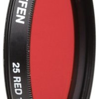 Tiffen 46mm红色滤镜 光学玻璃材质 黑白摄影天空对比增强 适用46mm镜头相机 8倍滤光系数专业摄影配件