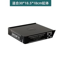 伊知知 适合家养的懒人塑料亚克力乌龟缸家用生态造景小别墅带晒台饲养箱