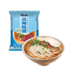 有你一面 兰州拉面 107g 方便面条速食汤面袋装 不辣