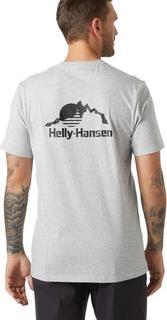 HELLY HANSEN 男士印花短袖T恤
