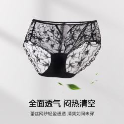 爱慕 女士内裤 棉质底裆中腰平角裤 AM23C931