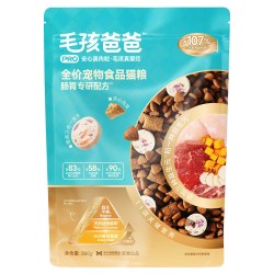 LILANG 肉满多猫粮试吃_U先毛孩爸爸pro肠胃款300g小包装试吃鲜肉益生元