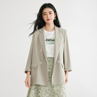 限尺码：诗凡黎 女小众休闲百搭小西装 3E4311521