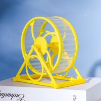 仓鼠防卡脚跑轮静音转轮金丝熊跑球跑步机运动滚轮带支架用品玩具