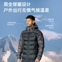 Rab Neutrino Pro Hoody男士户外800蓬加厚鹅绒连帽羽绒服 QDB-85 黑/石墨灰 L