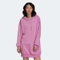 限尺码：adidas 三叶草 女款连帽宽松运动连衣裙