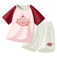 Dickies 女童短袖T恤短裤套装 2026夏季