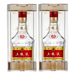 五粮液 第七代/八代普五 52%vol 浓香型白酒 50ml*2瓶