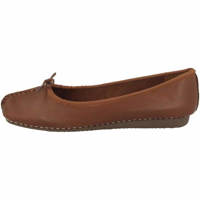 Clarks 女士芭蕾舞鞋 Freckle Ice
