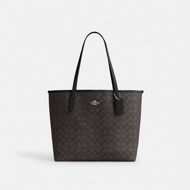 COACH 女士单肩托特包 5696