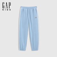 Gap/盖璞 女童棉质针织长裤 Logo撞色 松紧腰 791440