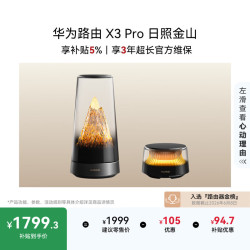 华为 X3 Pro 日照金山 1母+1子套装 路由器