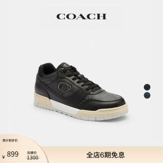 COACH 经典标志SOHO运动鞋 黑色 40码