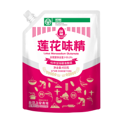莲花 味精 0添加 450g 带嘴装
